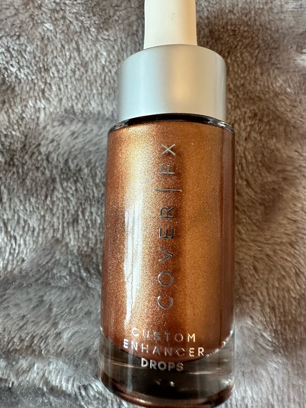 Cover FX Custom Enhancer Drops - Bronze Shimmer NIB
